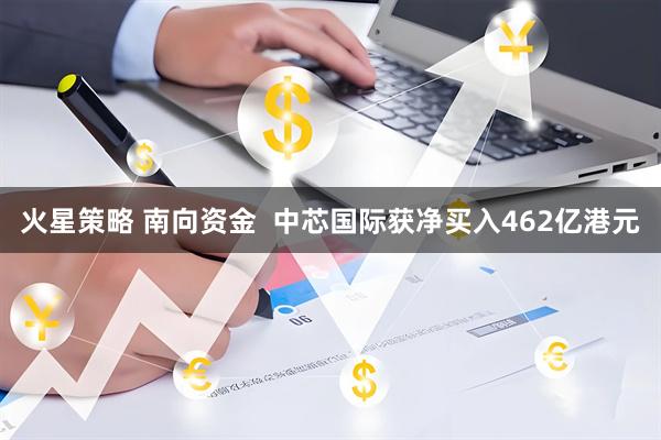 火星策略 南向资金  中芯国际获净买入462亿港元